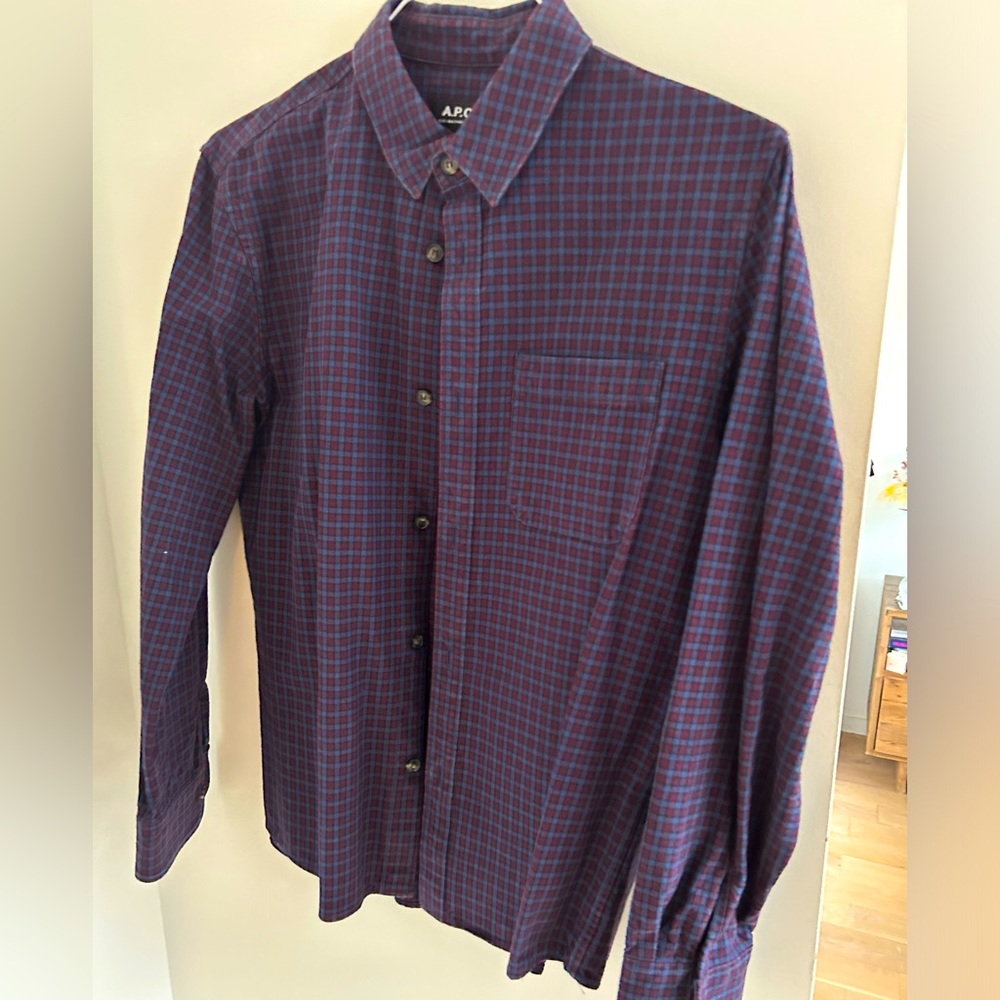 APC Men’s collared shirt